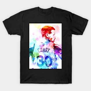 Stephen Curry Watercolor T-Shirt